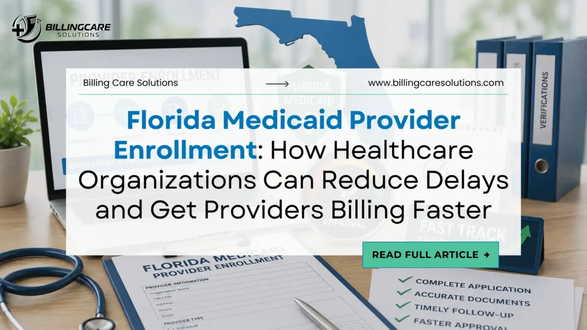 Florida Medicaid Provider Enrollment | Billing Care Solutions