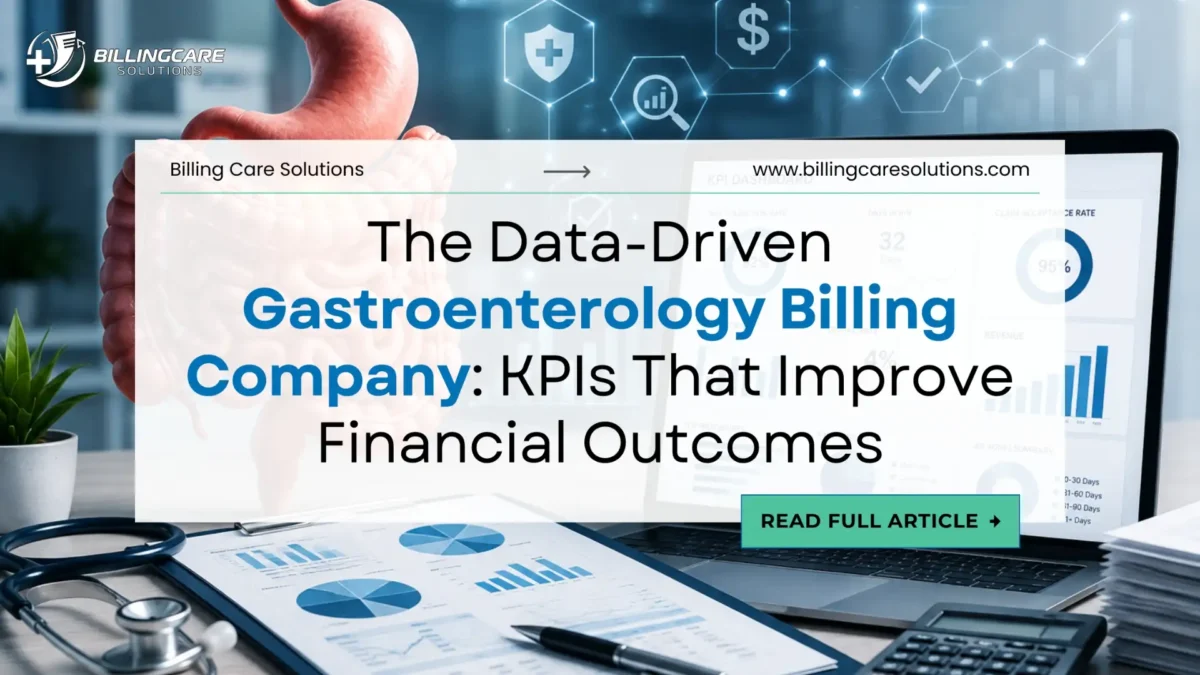 Gastroenterology Billing Company KPIs | Billing Care Solutions