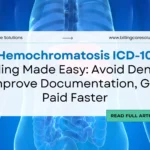 Hemochromatosis ICD 10 | Billing Care Solutions