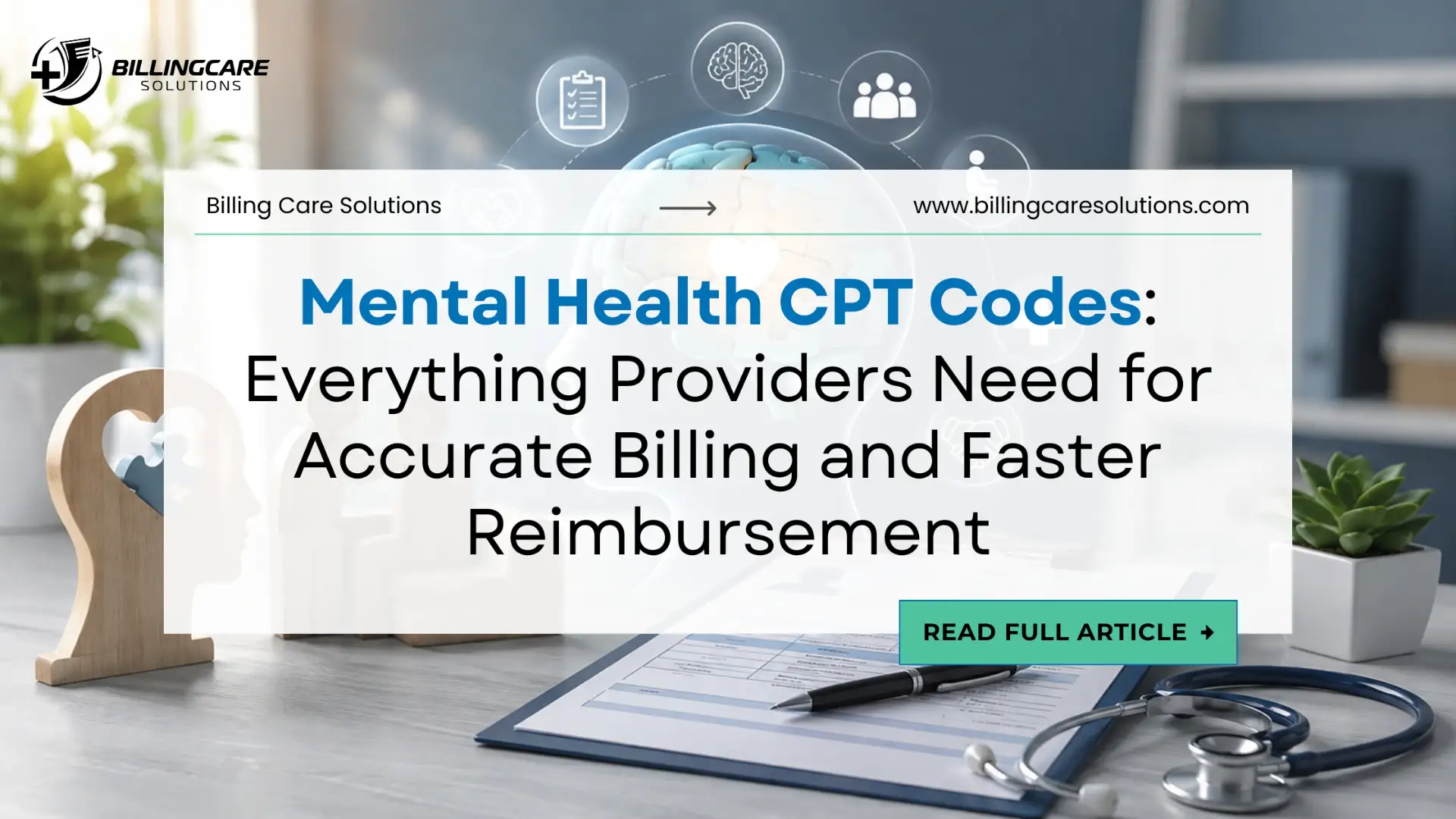 Mental Health CPT Codes | Billing Care Solutions