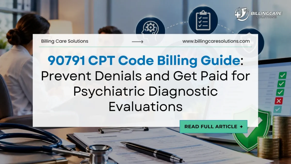 90791 CPT Code Billing Guide | Billing Care Solutions