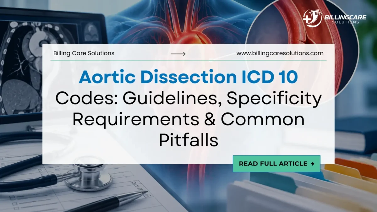 Aortic Dissection ICD 10 | Billing Care Solutions
