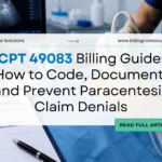 Expert CPT Code 49083 Guide | Billing Care Solutions