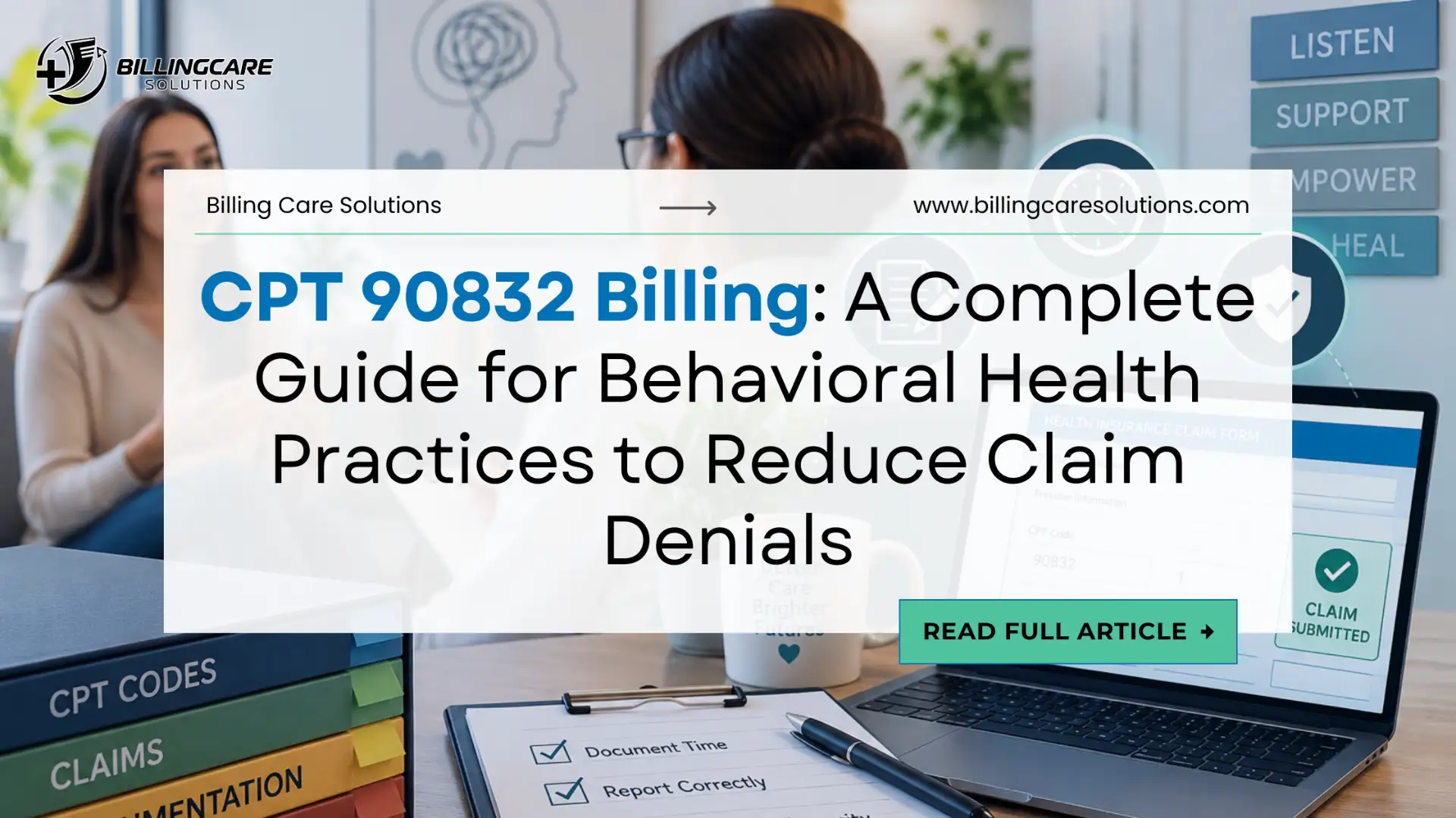 Complete 90832 CPT Code Billing Guide | Billing Care Solutions