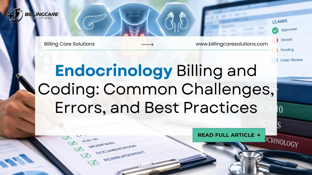 Expert Endocrinology Billing and Coding | Billing Care Solutions
