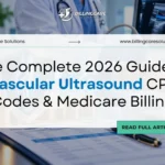 Vascular Ultrasound CPT Codes | Billing Care Solutions