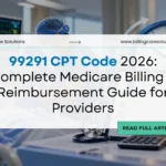 99291 CPT Code Expert Guide | Billing Care Solutions
