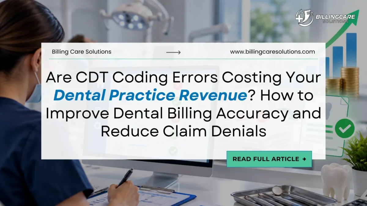 Dental Billing Errors | Billing Care Solutions